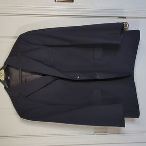 Botany 500 suit 46R 46x32 wool Black